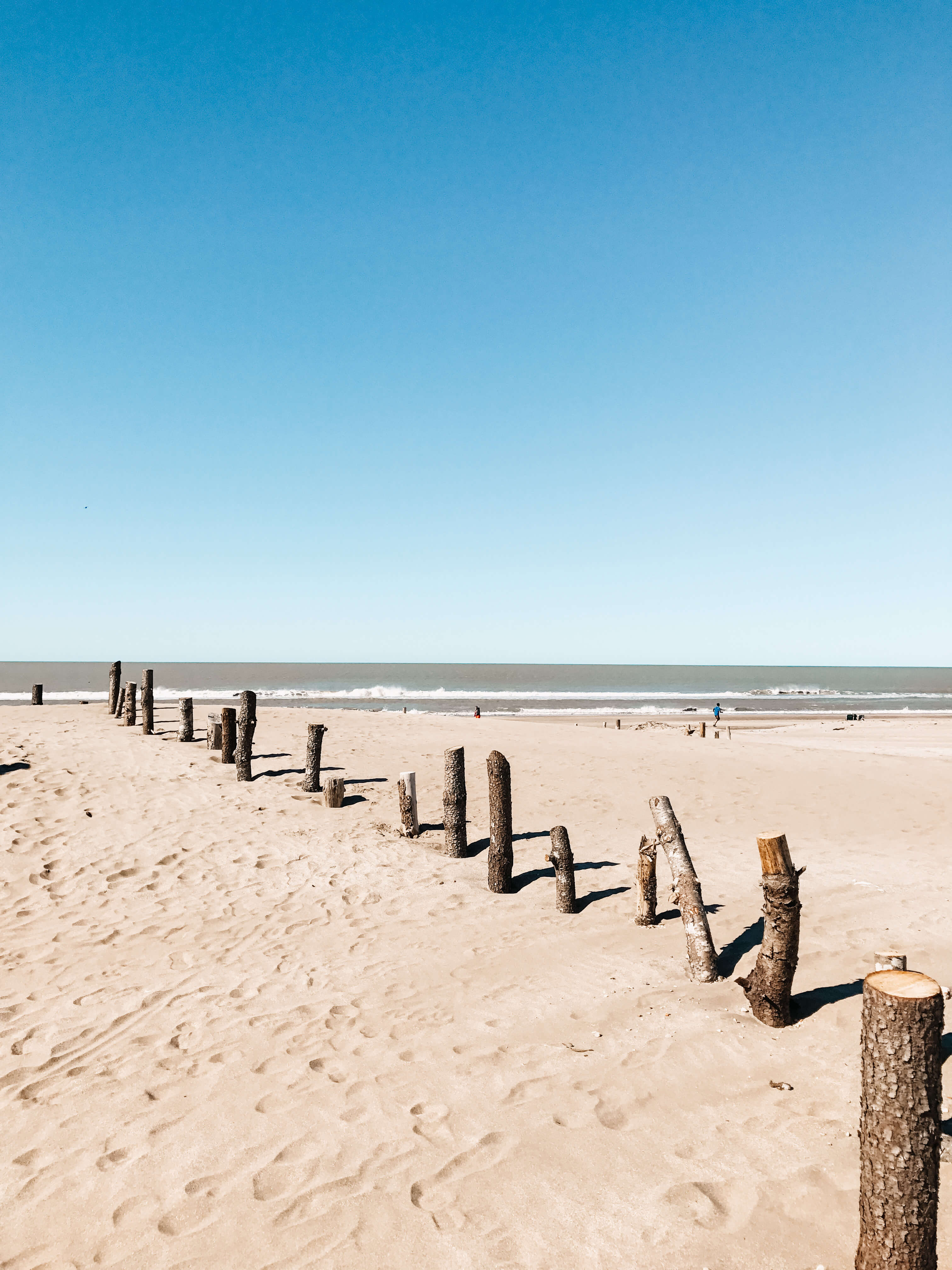 Playa en primavera